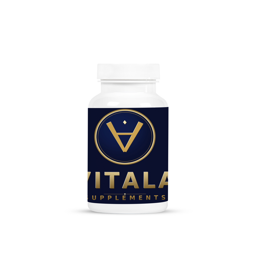 Vitala Supplements Omega-3 plus Vitamin E 90 capsule bottle