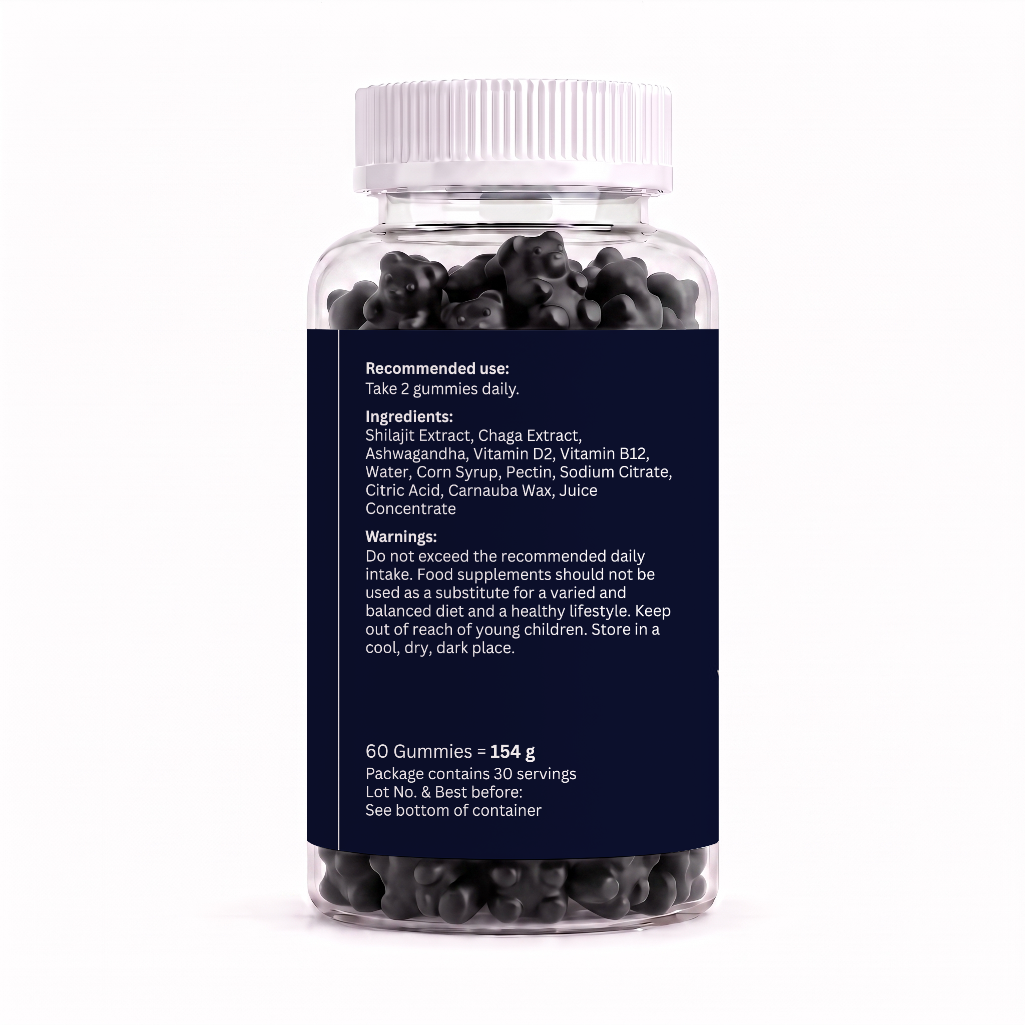 Shilajit Gummies – 60 Gummies
