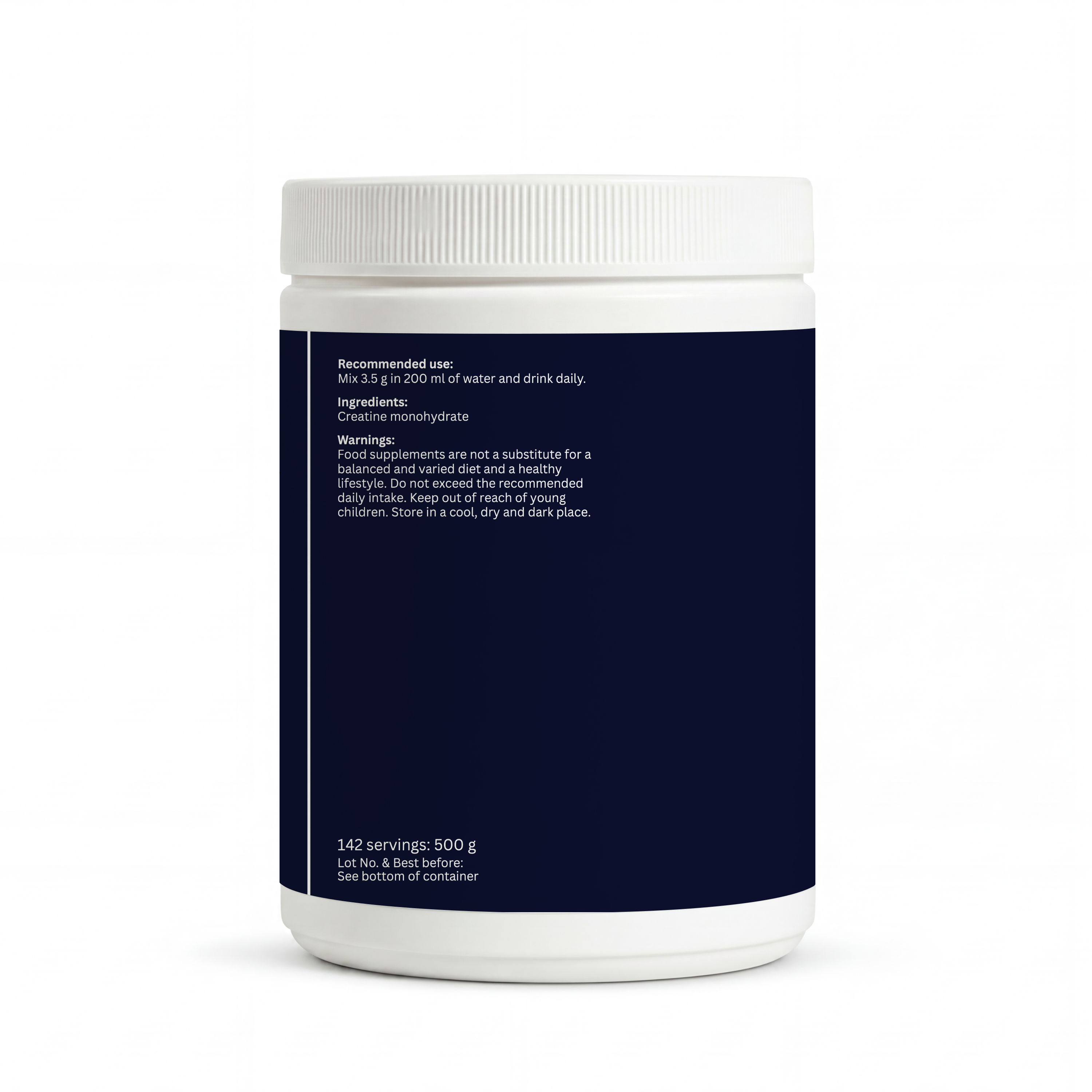 Creatine Monohydrate – 500g