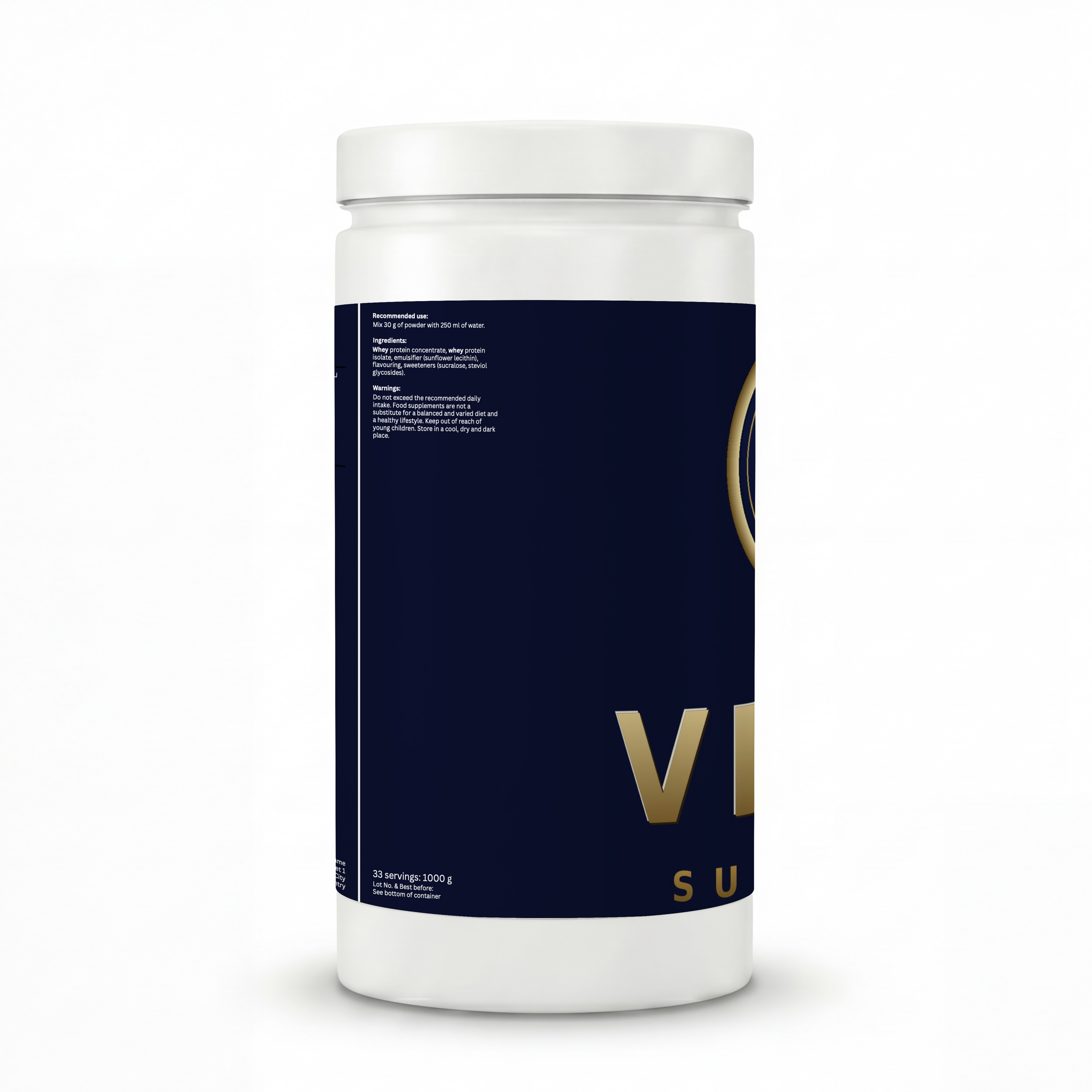 Whey Protein Vanilla - 1000g