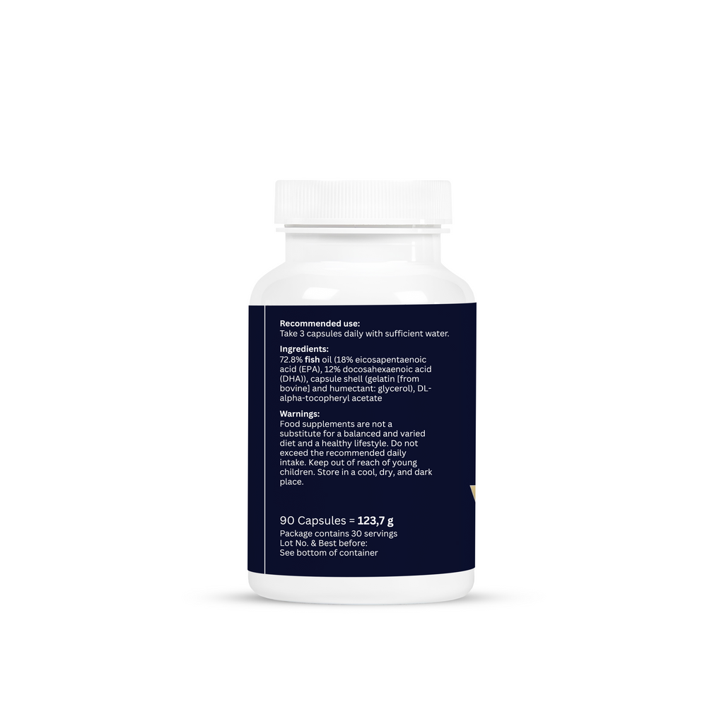 Omega-3 + Vitamin E – 90 Capsules
