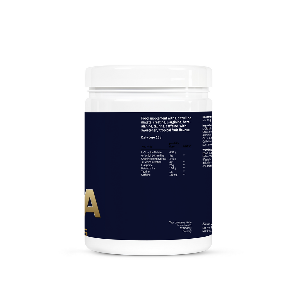 Pre-Workout Booster - 500g